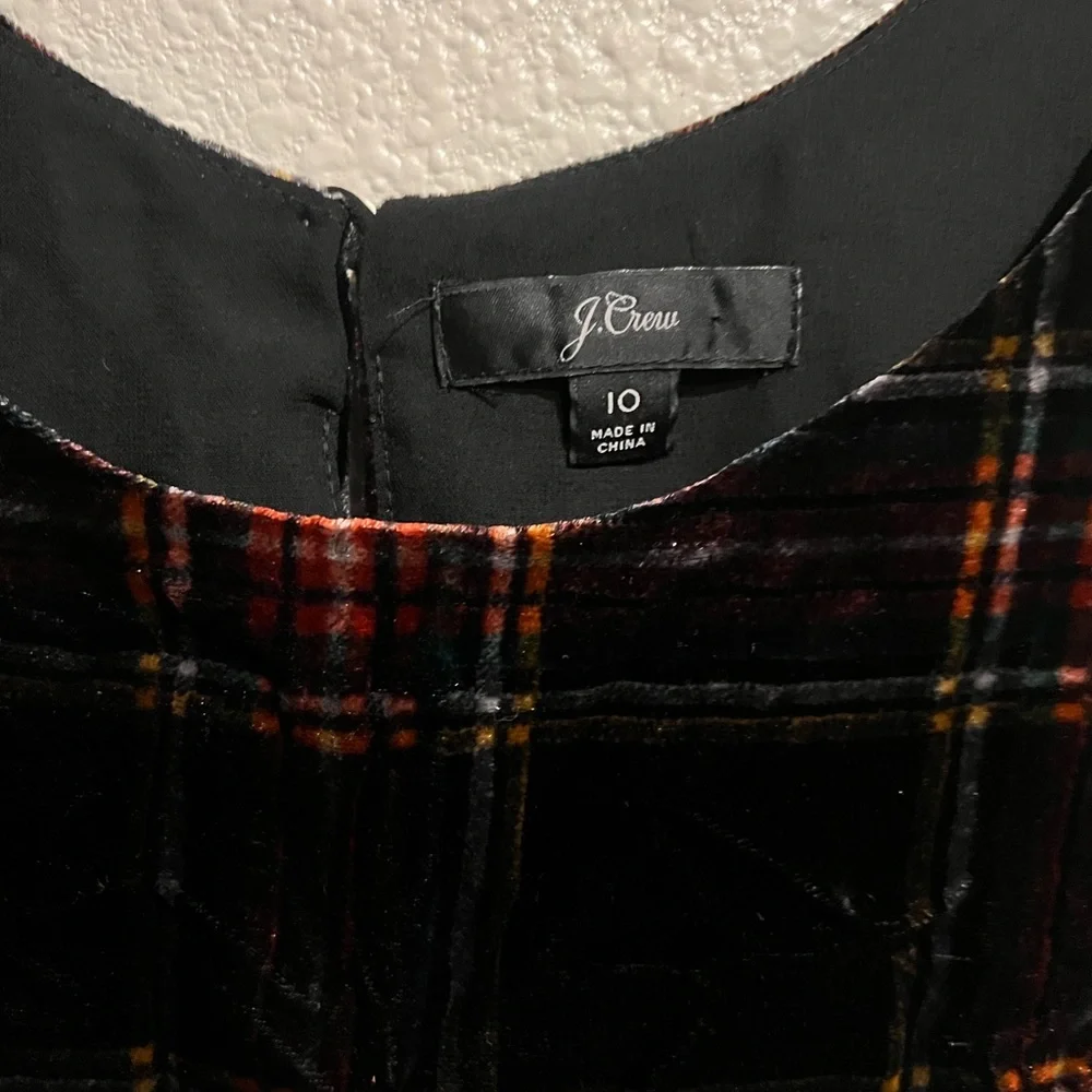 J.Crew‎ velvet sleeveless top